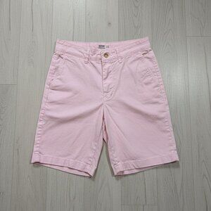 Men's IZOD Saltwater Casual Outdoor Chino Shorts, Pink, Size 29, Cotton Blend